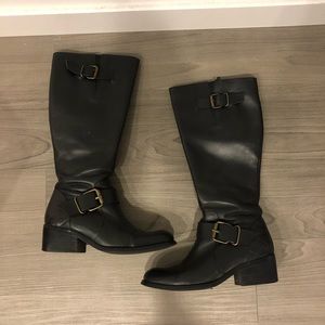 Nine West leather boots Sz 36